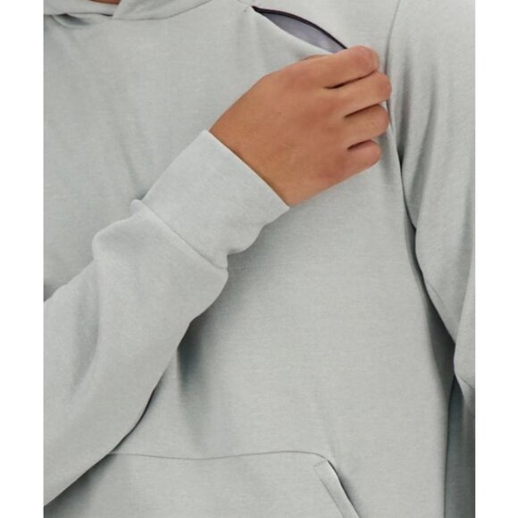 New Balance Men's Tech Knit Hoodie Pullover Grey Size M NEW WITH TAGS! - Picture 3 of 4